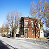 Old corner shop on South Morgan Street