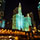 Michigan Avenue Bridge and Wrigley Building Illuminated