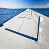 Lake Michigan and Pier near Jackson Park