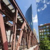 The L near Wacker Drive