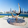 Henry Moore Sundial Sculpture