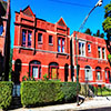 Victorian houses on South Berkeley Avenue