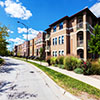 New townhouses on Pershing Road