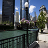 Riverwalk Lamp and Flowers
