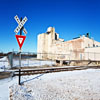 Railroad crossing, Kensington Avenue