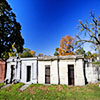 Mausoleum Row at Graceland Cemetery